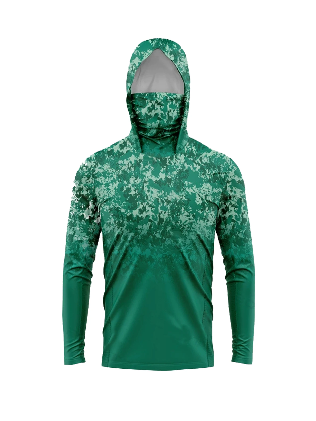 Hunting & Outdoor As - Men UPF50+ Sun Protection Fishing Hoodie