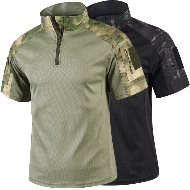 Mens Summer Camo Tactical Shir - Hunting Outdoor Shirts ulasan dan harga