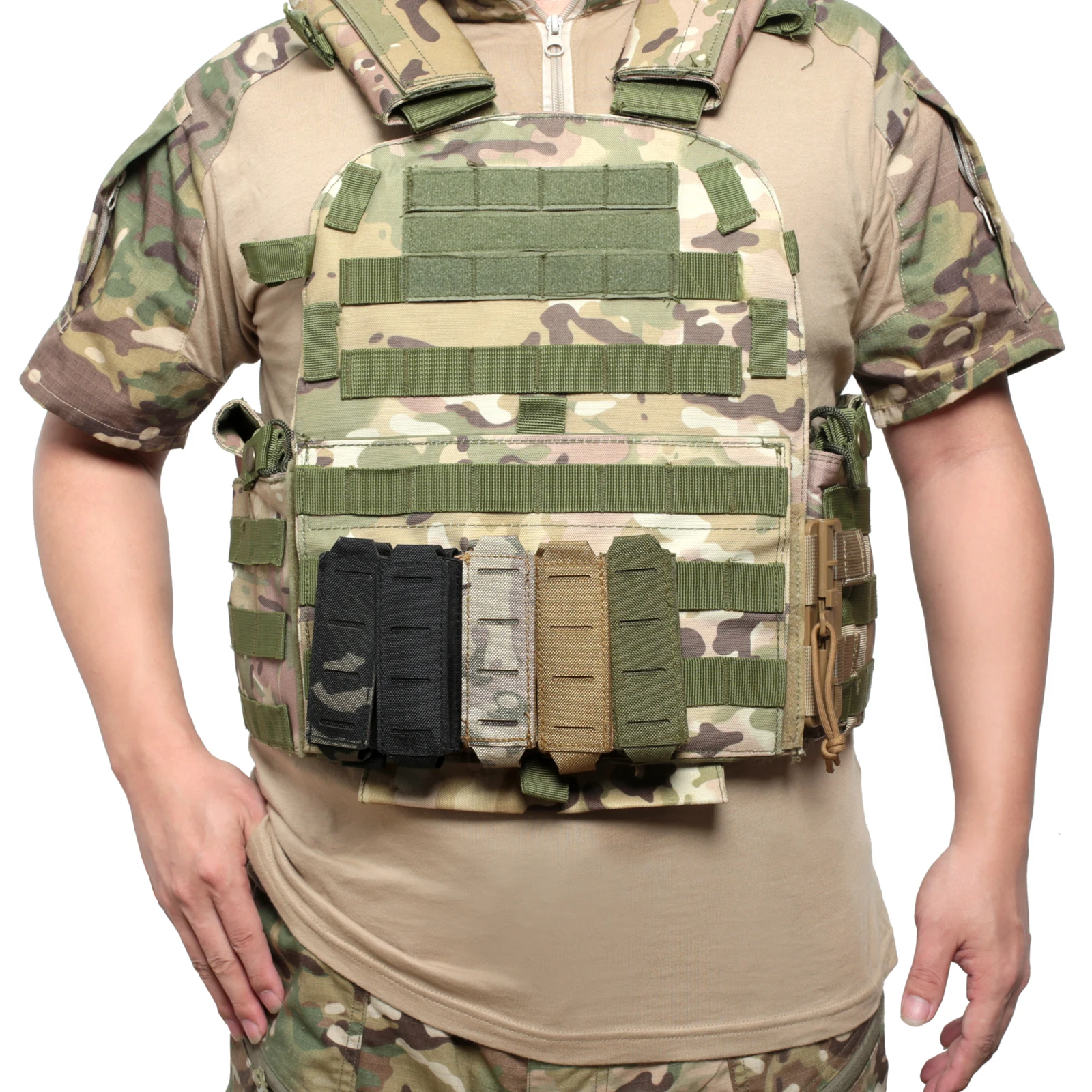 Molle 9mm Magazine Pouch Singl - Outdoor Hunting Magazines ulasan dan harga