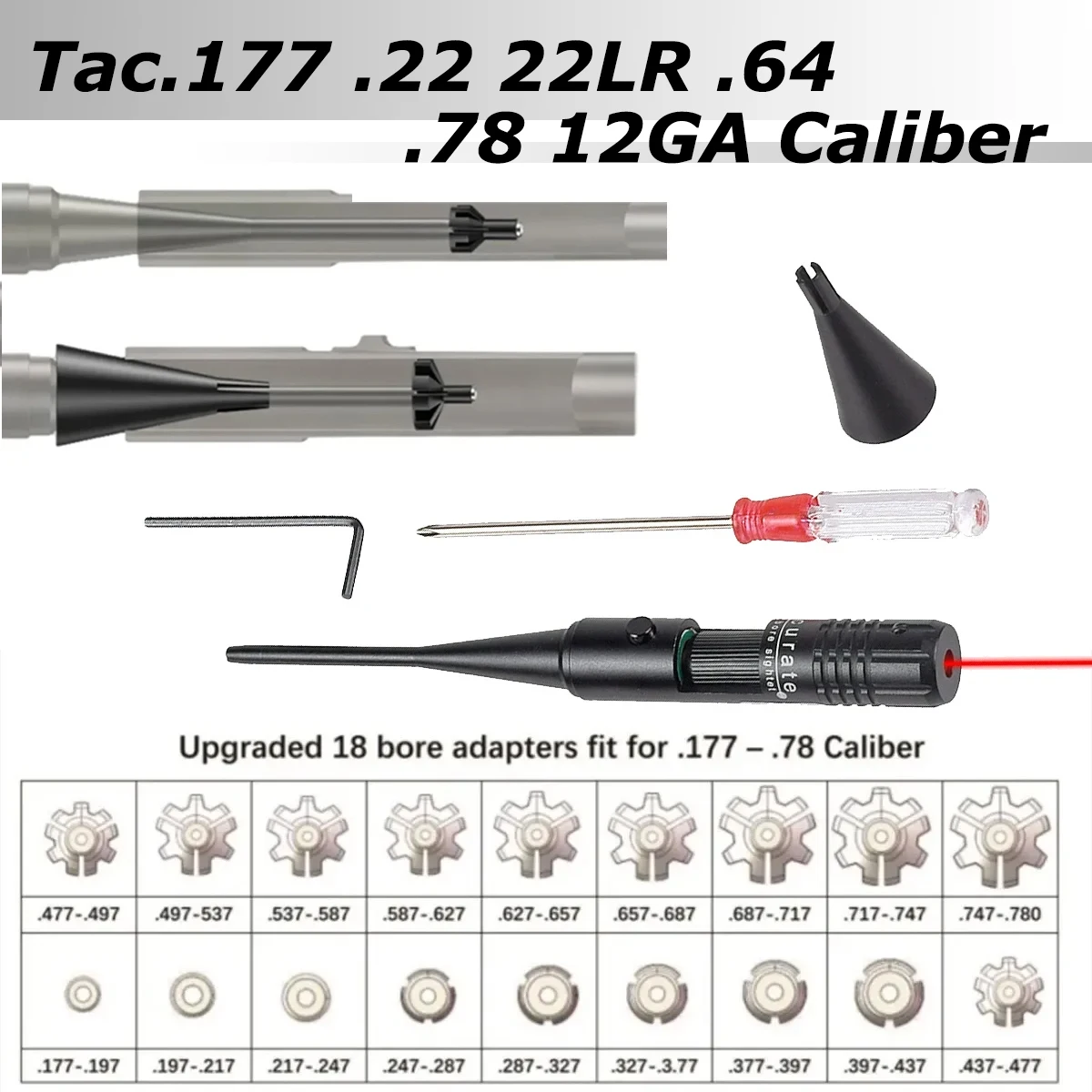 Tactical Green Red Laser Bore  - Laser Boresighter Kit ulasan dan harga