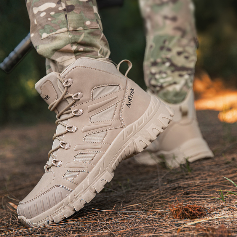 Men Trekking Hunting Shoes Bra - Hunting Outdoor Brand ulasan dan harga