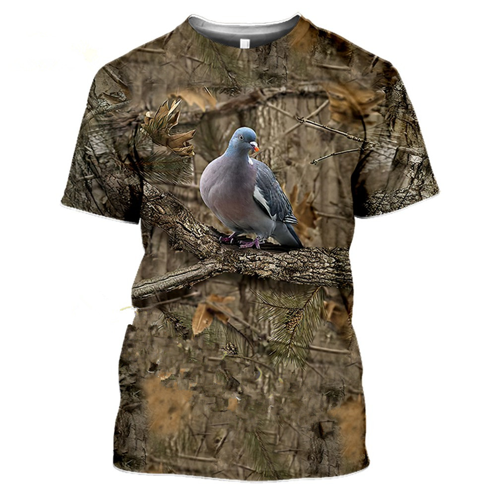 Summer Casual Men's T-shirt Fa - Hunting Outdoor Shirts ulasan dan harga