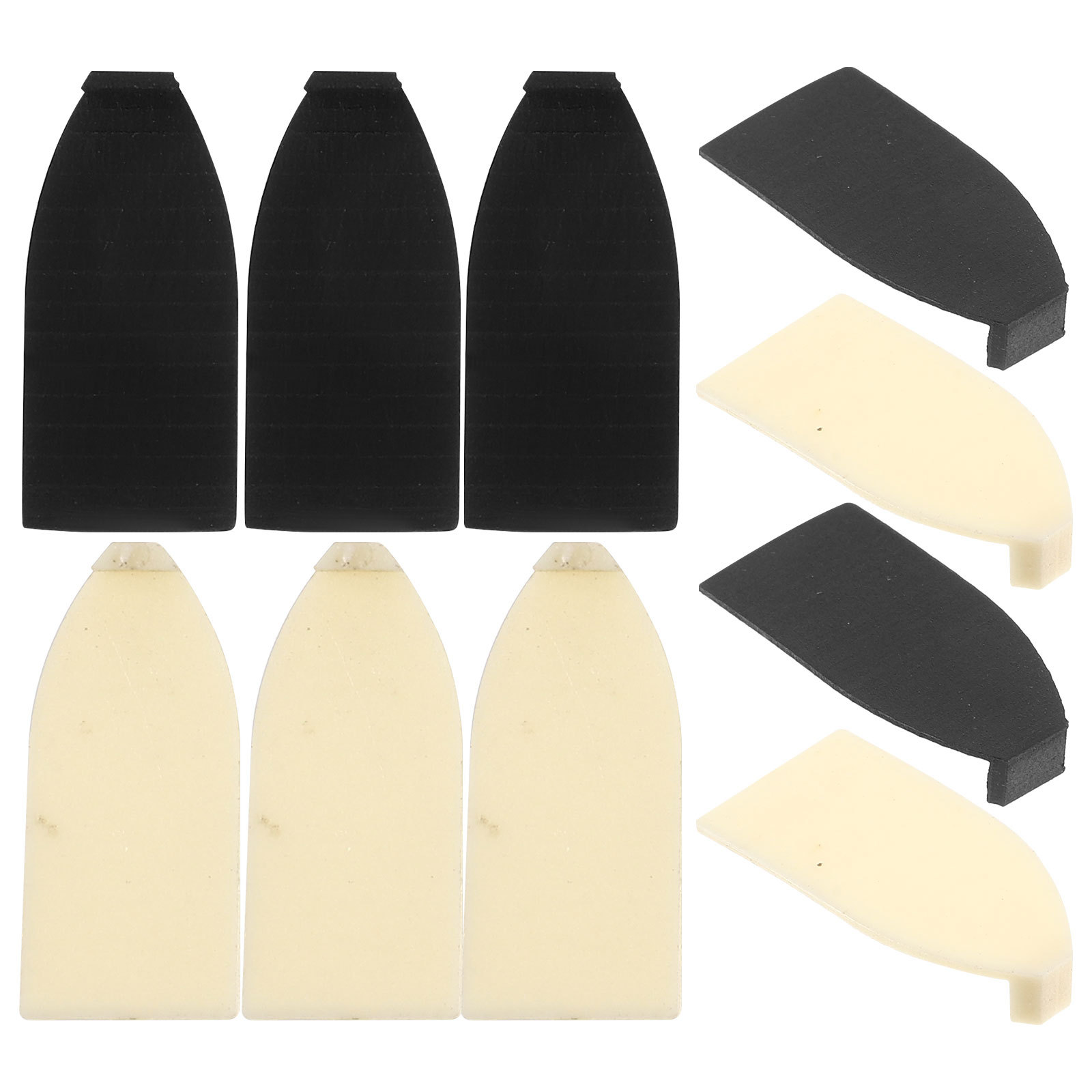10Pcs Violin Bow Pads Plastic  - Bow Stringer Tool ulasan dan harga