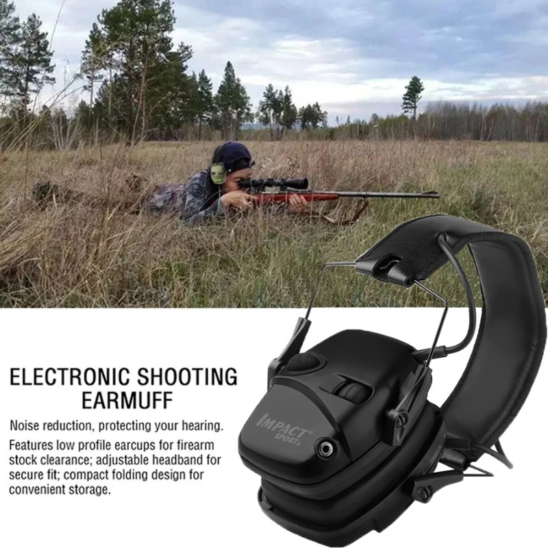Outdoor Tactical Electronic Sh - Shooting Ear Muff ulasan dan harga