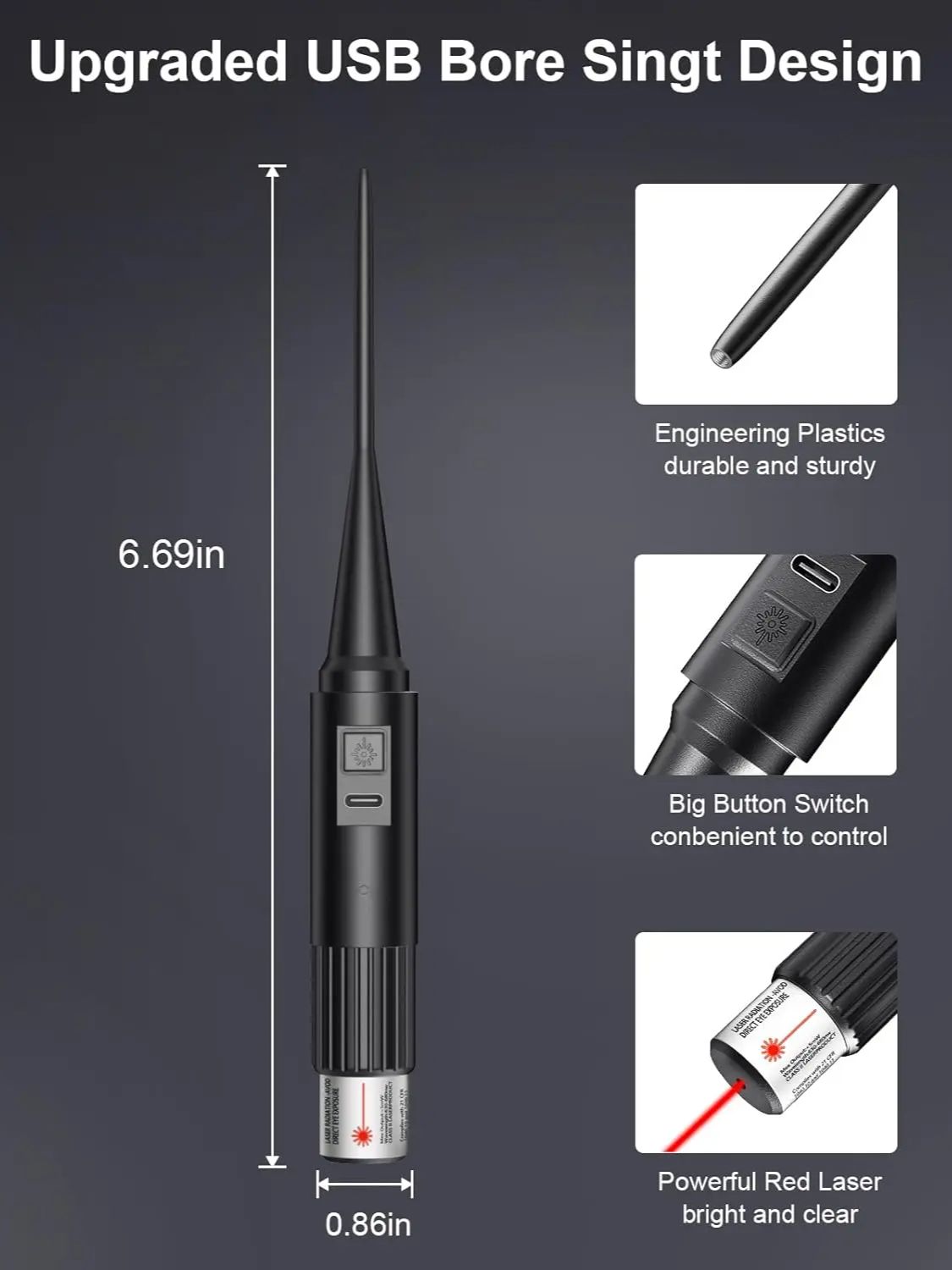 Rechargeable Laser Boresigher  - Laser Boresighter Kit ulasan dan harga