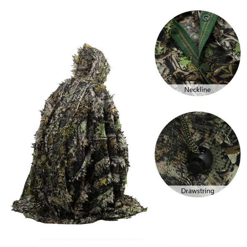 Adult Outdoor Ghillie Suit Lif - Outdoor Hunting Tv ulasan dan harga