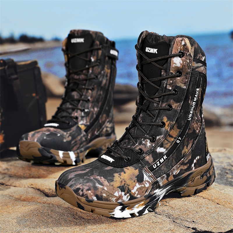 Professional Outdoor Boots Men - Hunting Outdoor Brand ulasan dan harga