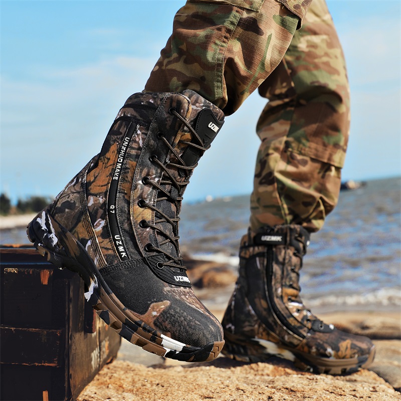 Professional Outdoor Boots Men - Hunting Outdoor Brand ulasan dan harga