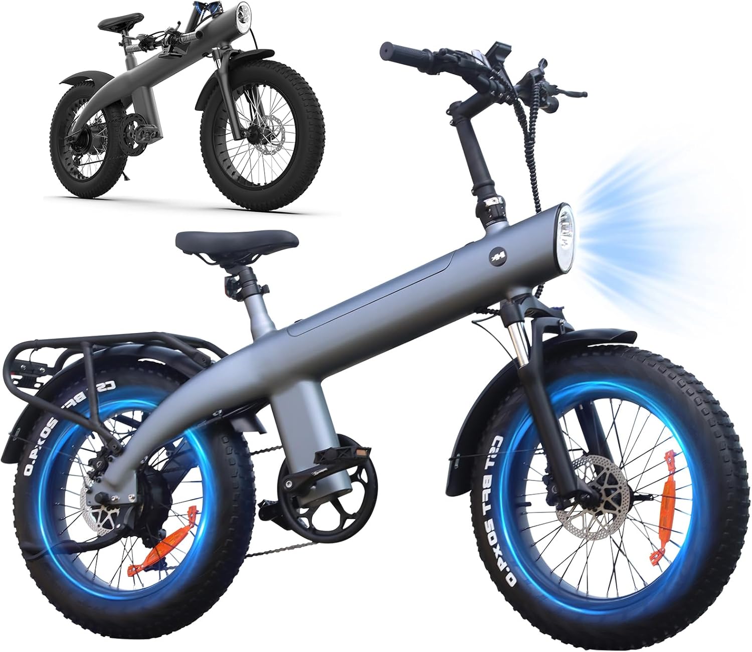 KIXIN New Fully Electric Foldi - Outdoor Hunting Electric Bike ulasan dan harga