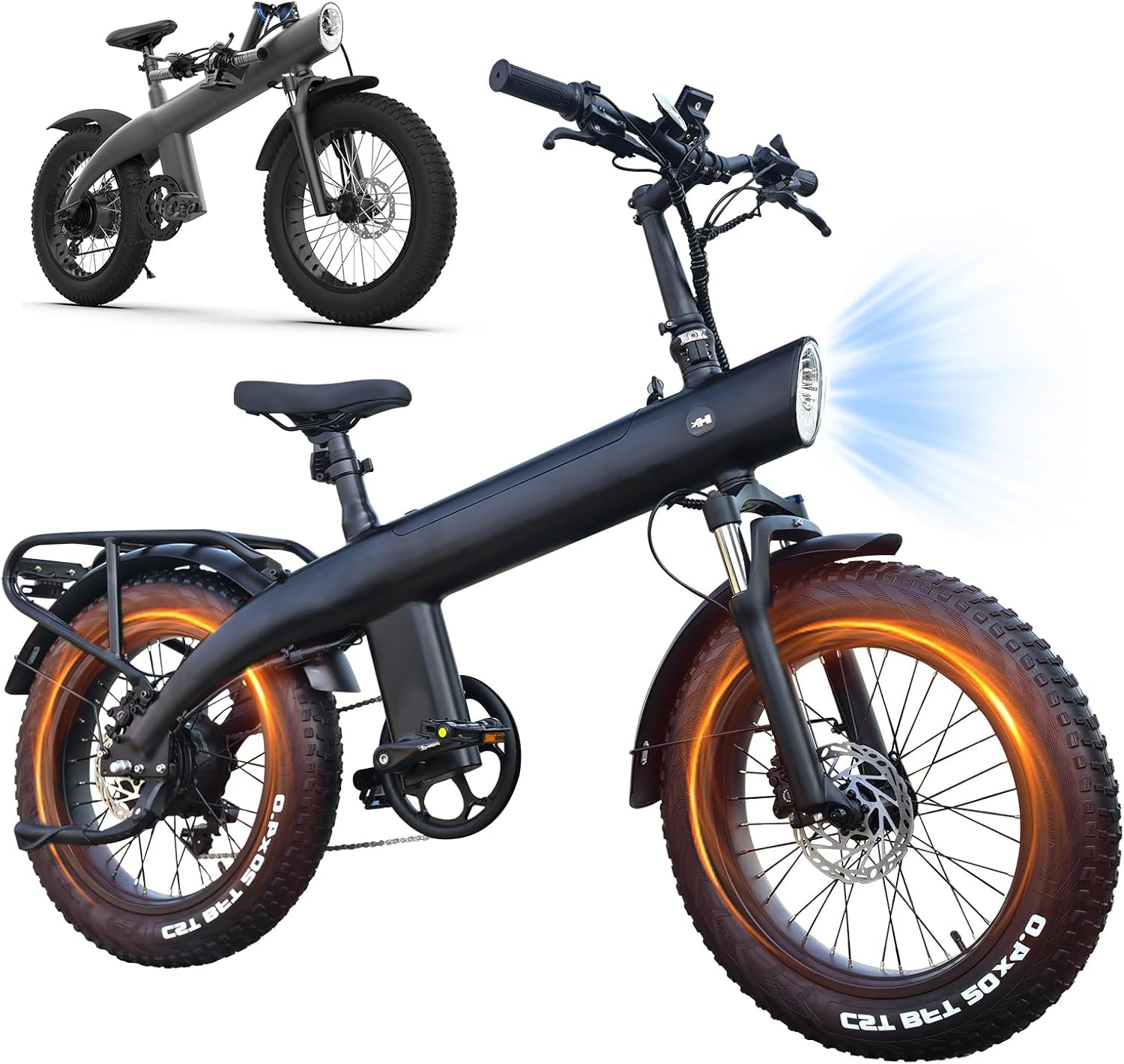 KIXIN New Fully Electric Foldi - Outdoor Hunting Electric Bike ulasan dan harga
