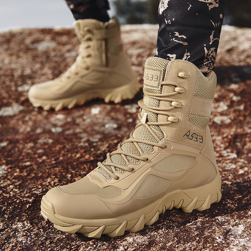New Men High Quality Brand Lea - Hunting Outdoor Brand ulasan dan harga