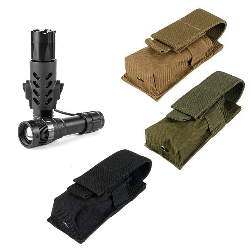 Tactical Molle Flashlight Pouc - Outdoor Hunting Magazines ulasan dan harga