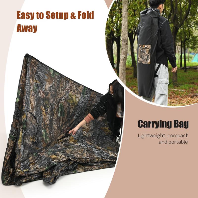 Portable Hunting Blind with Gr - Hunting & Outdoor As ulasan dan harga