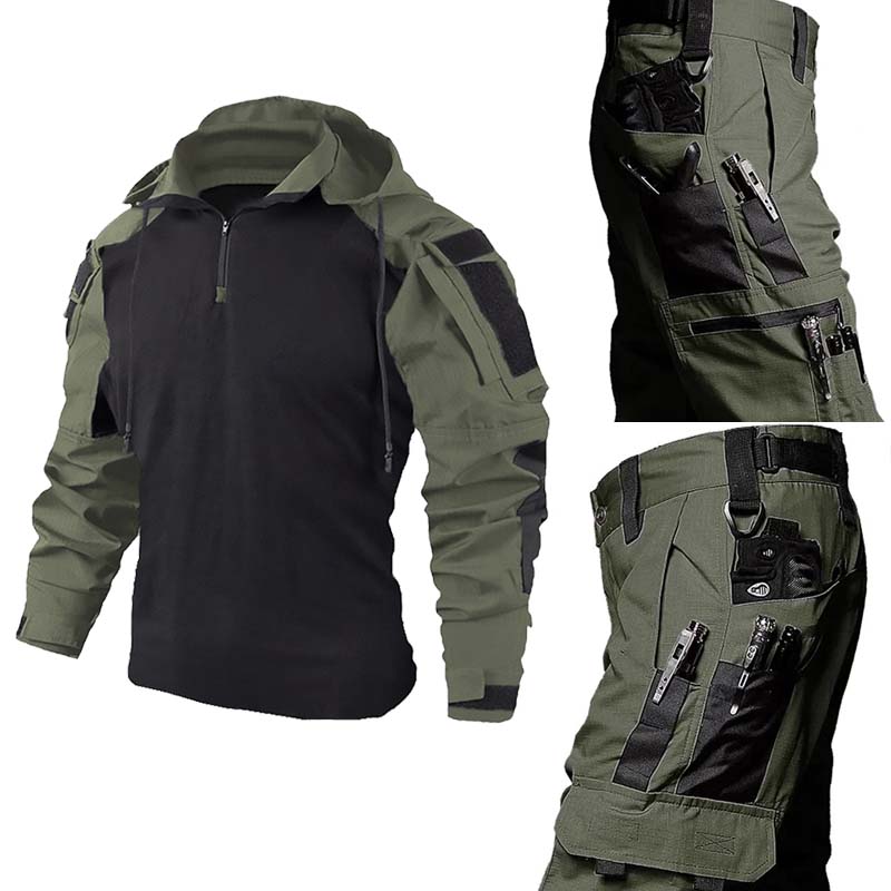 Men's CP Camo Tactical Combat  - Hunting Outdoor Shirts ulasan dan harga