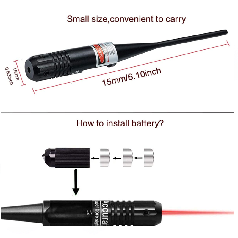 Laser Boresigher Kit 12 Adapte - Laser Boresighter Kit ulasan dan harga