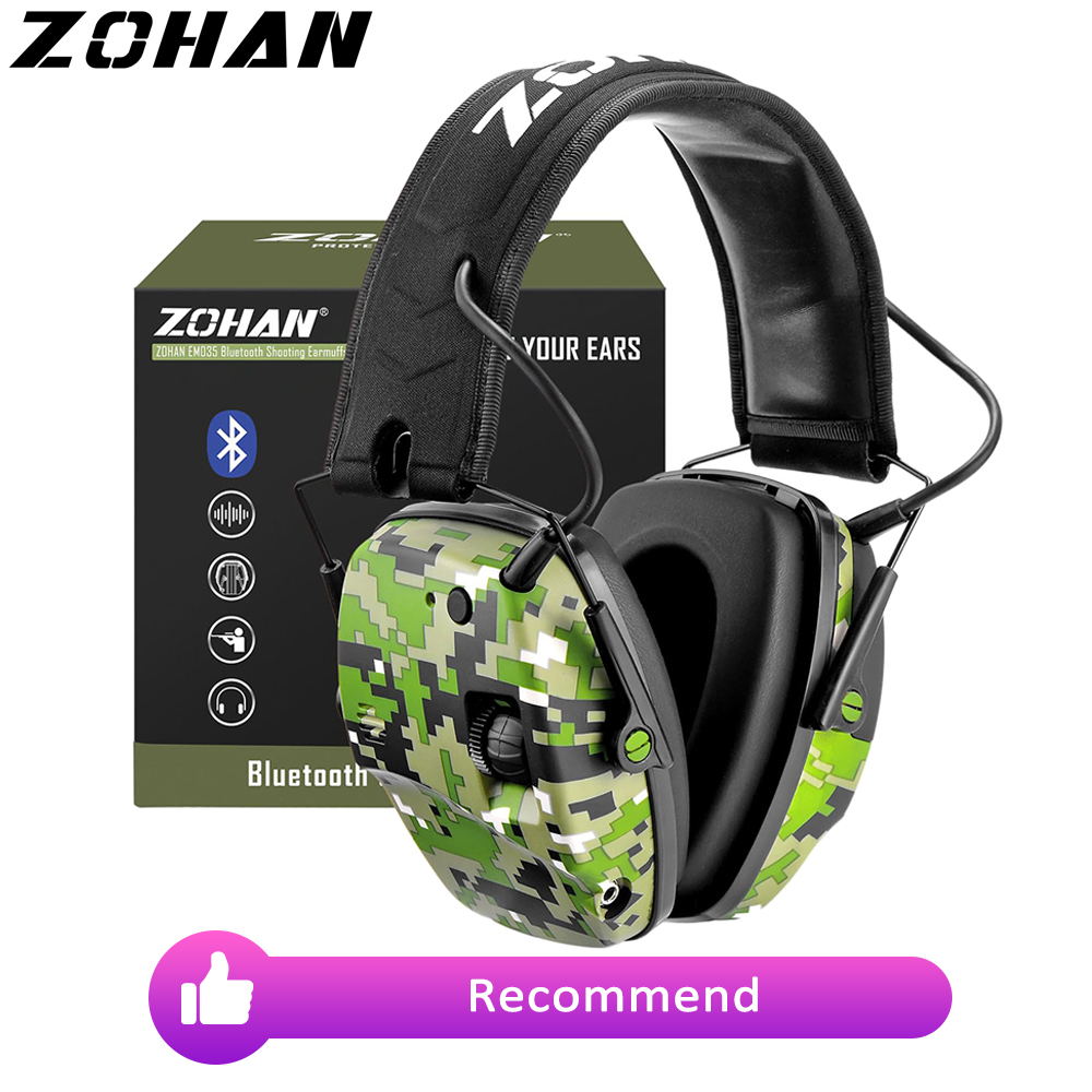 ZOHAN 5.0 Bluetooth Electronic - Shooting Ear Muff ulasan dan harga