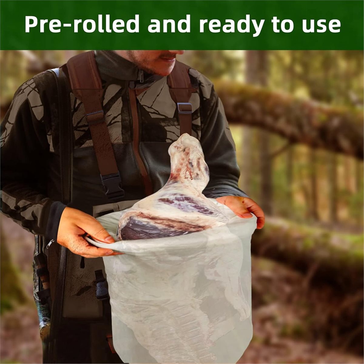 BAAQ Game Bags Hunting Meat Ba - Game Bag Meat Hunting ulasan dan harga