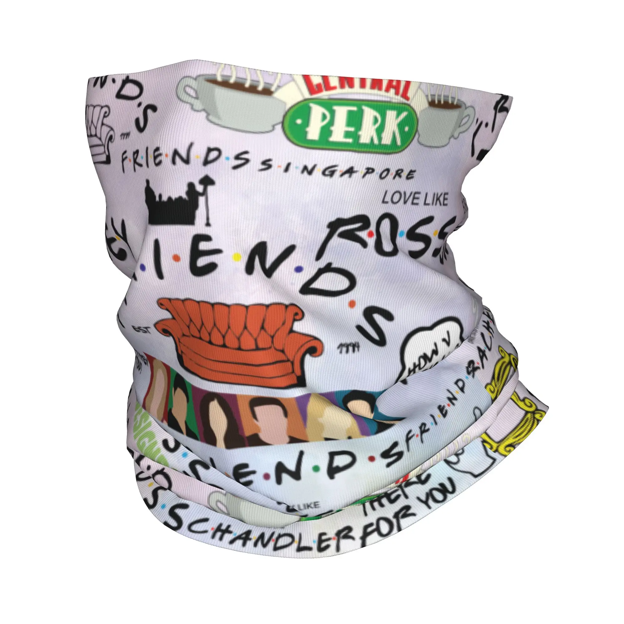 Funny Friends Collage Bandana  - Outdoor Hunting Tv ulasan dan harga