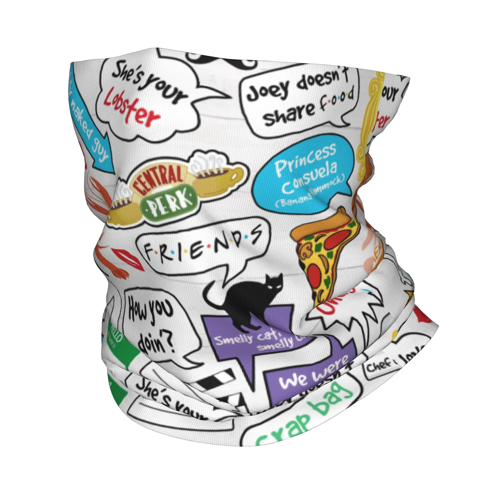 Funny Friends Collage Bandana  - Outdoor Hunting Tv ulasan dan harga