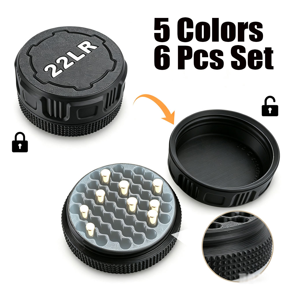 6Pcs Ammo Storage Box .22LR 55 - Hunting & Outdoor As ulasan dan harga