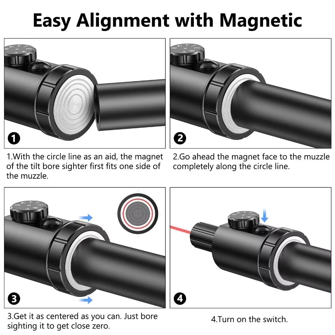 Magnetic Bore Sight Green Lase - Laser Boresighter Kit ulasan dan harga
