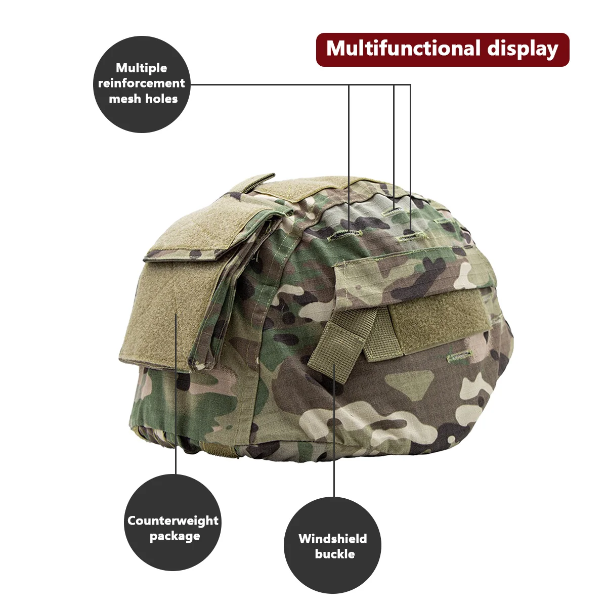 Helmet Camouflage Cover For MI - Hunting Outdoor Store ulasan dan harga