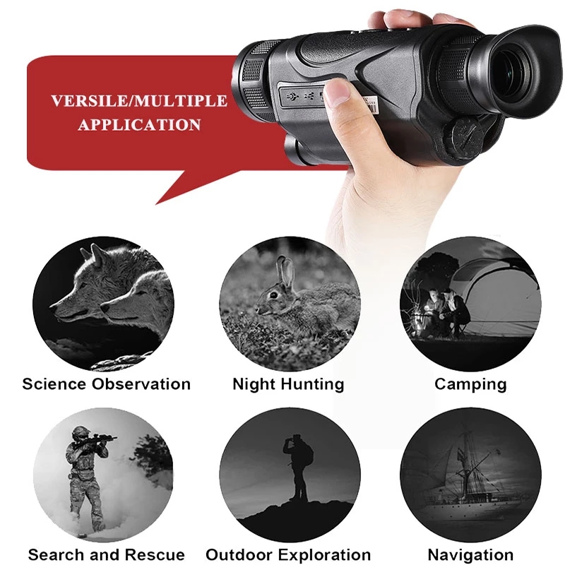 HD Digital Night Vision Monocu - Outdoor Hunting Images ulasan dan harga