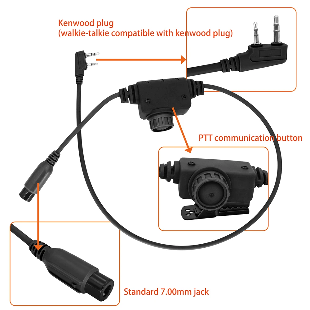 Tactical Headset TACSKY II U94 - Shooting Ear Muff ulasan dan harga