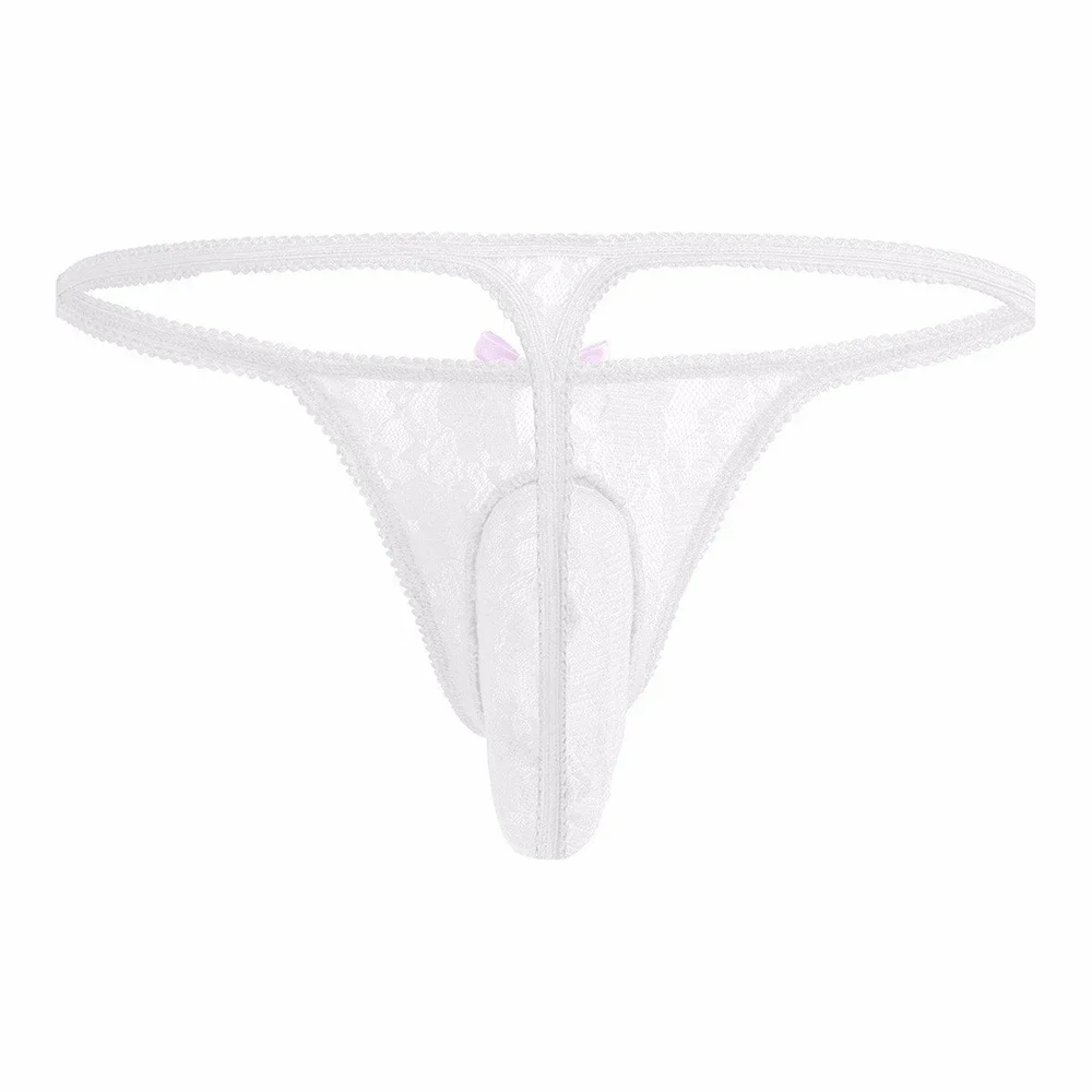 Men‘s Thong Sexy Panties Mesh  - Bow Stringer Tool ulasan dan harga