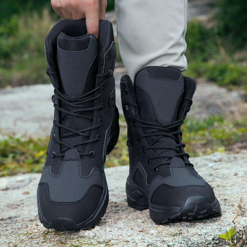 Men Tactical Boots Lace Up Wil - Wildman Hunting & Outdoor Polokwane Photos ulasan dan harga