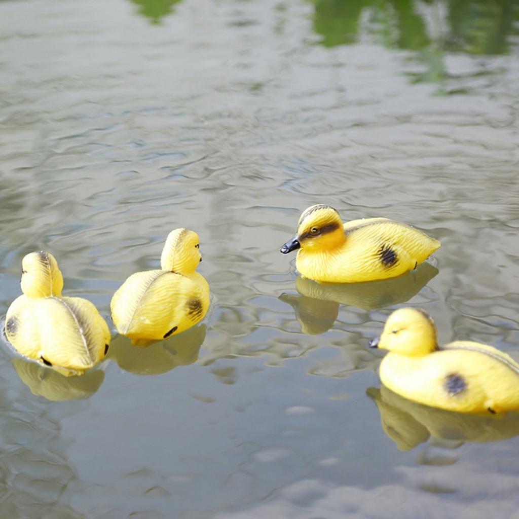 5Pcs Floating Duck Ducklings F - Decoy Duck Plastic ulasan dan harga