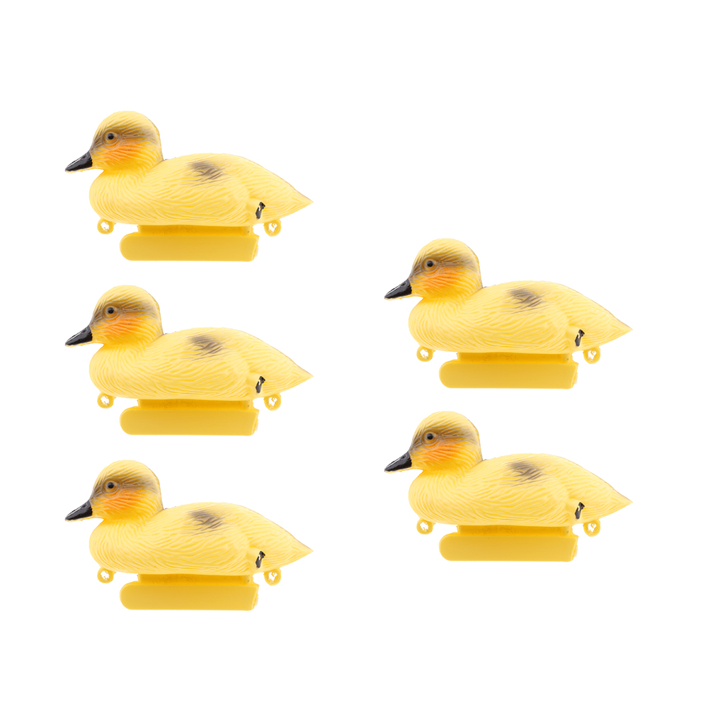 5Pcs Floating Duck Ducklings F - Decoy Duck Plastic ulasan dan harga