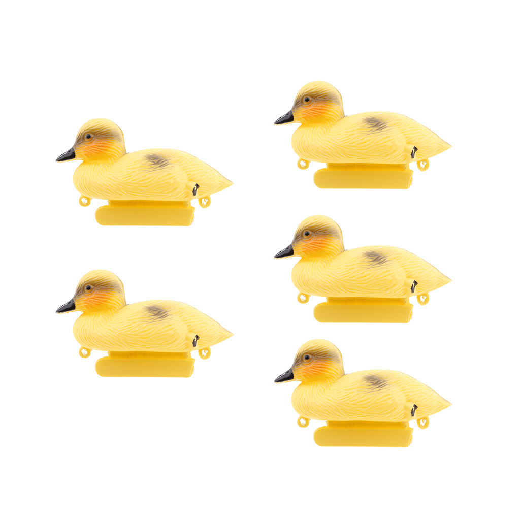 5Pcs Floating Duck Ducklings F - Decoy Duck Plastic ulasan dan harga