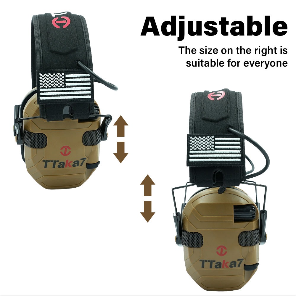 New W1/W3 Foldable Electronic  - Shooting Ear Muff ulasan dan harga