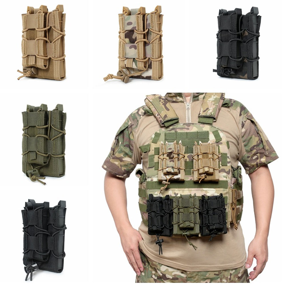 9MM&5.56 Tiger Magazine Pouch  - Outdoor Hunting Magazines ulasan dan harga
