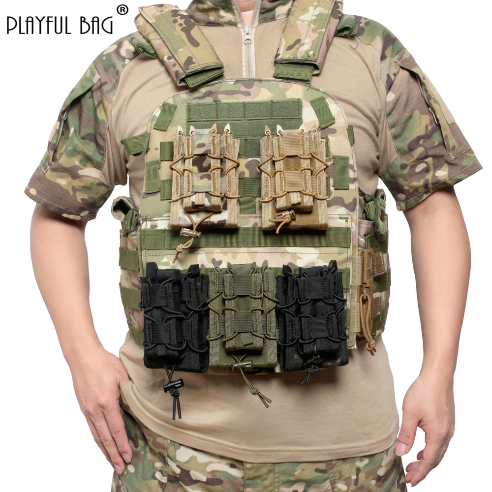 9MM&5.56 Tiger Magazine Pouch  - Outdoor Hunting Magazines ulasan dan harga
