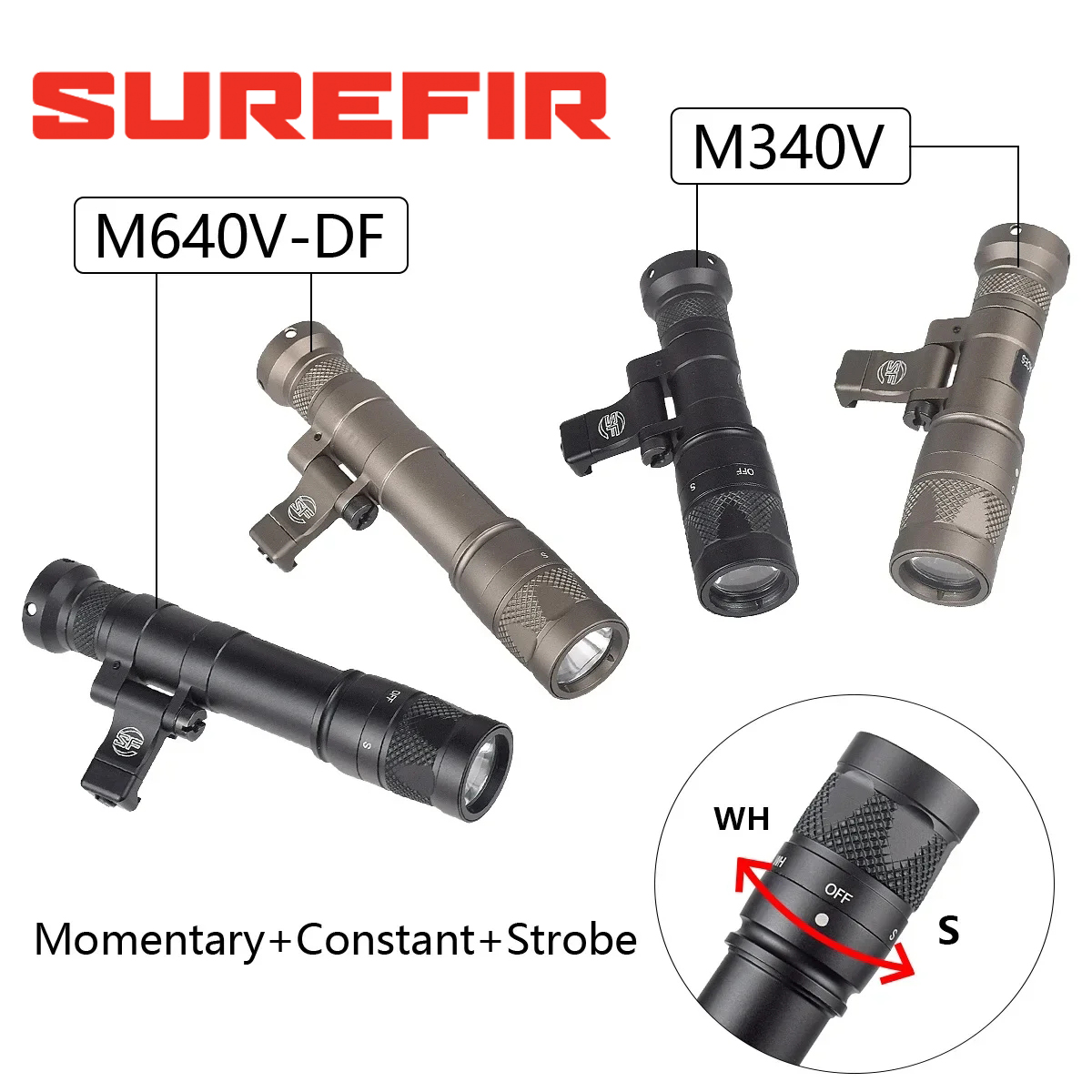 Surefir M600 M340 DF M640 SF F - Hunting Outdoor Store ulasan dan harga