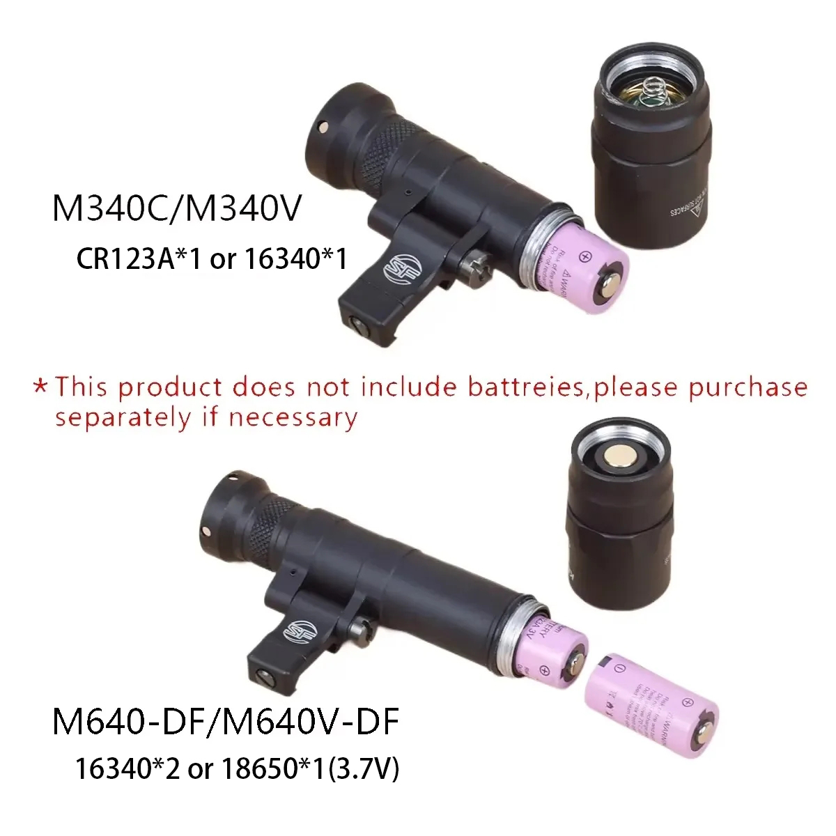 Surefir M600 M340 DF M640 SF F - Hunting Outdoor Store ulasan dan harga