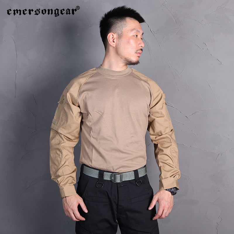 Emersongear Combat Shirts Trai - Hunting Outdoor Shirts ulasan dan harga
