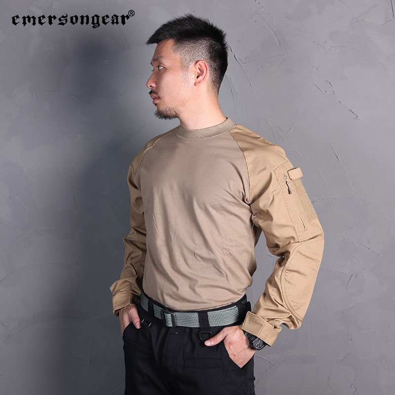 Emersongear Combat Shirts Trai - Hunting Outdoor Shirts ulasan dan harga