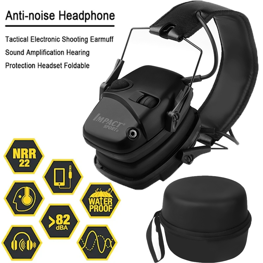 Tactical Electronic Shooting O - Shooting Ear Muff ulasan dan harga