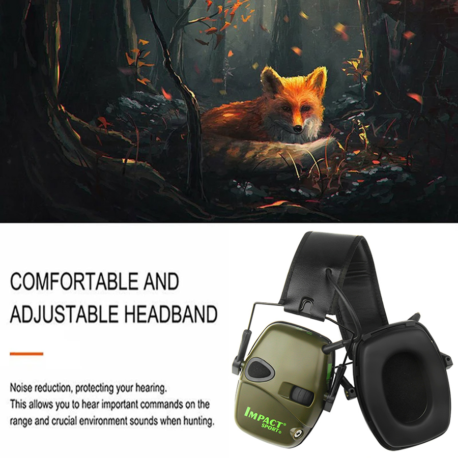 Tactical Electronic Shooting O - Shooting Ear Muff ulasan dan harga