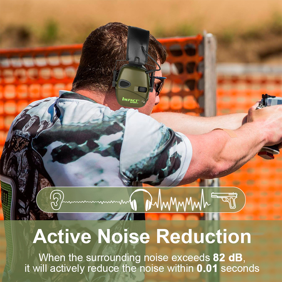 Tactical Electronic Shooting O - Shooting Ear Muff ulasan dan harga