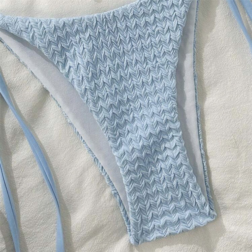 Sky Blue Bead Bow Swimwear Hal - Bow Stringer Tool ulasan dan harga