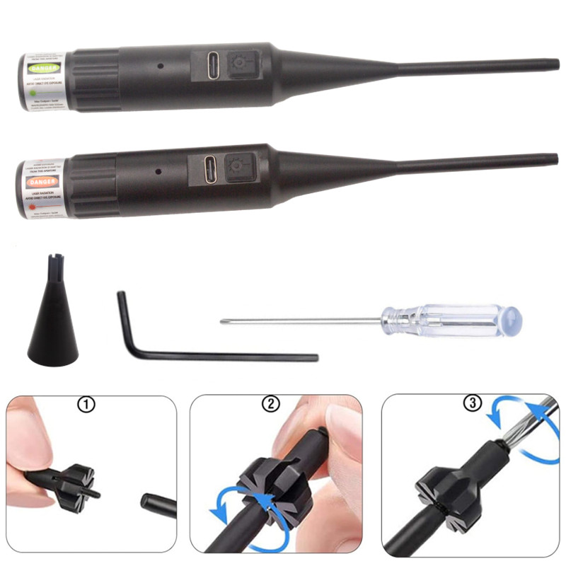 Universal Laser Bore Sight Kit - Laser Boresighter Kit ulasan dan harga