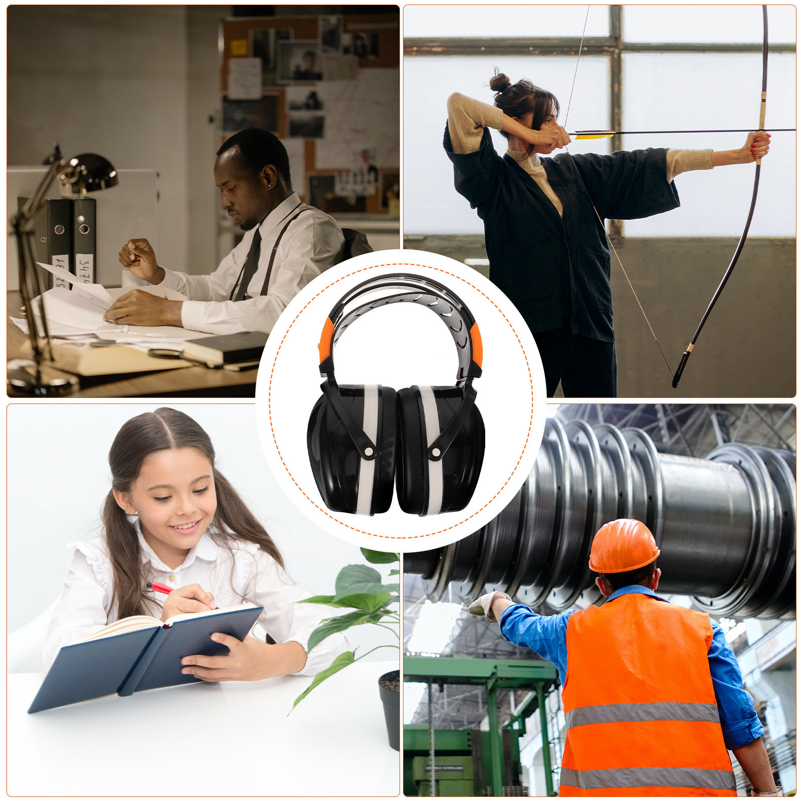 Soundproof Ear Protection Earm - Shooting Ear Muff ulasan dan harga