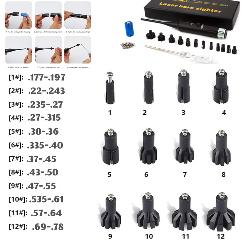 Tactical Laser Boresighter Kit - Laser Boresighter Kit ulasan dan harga