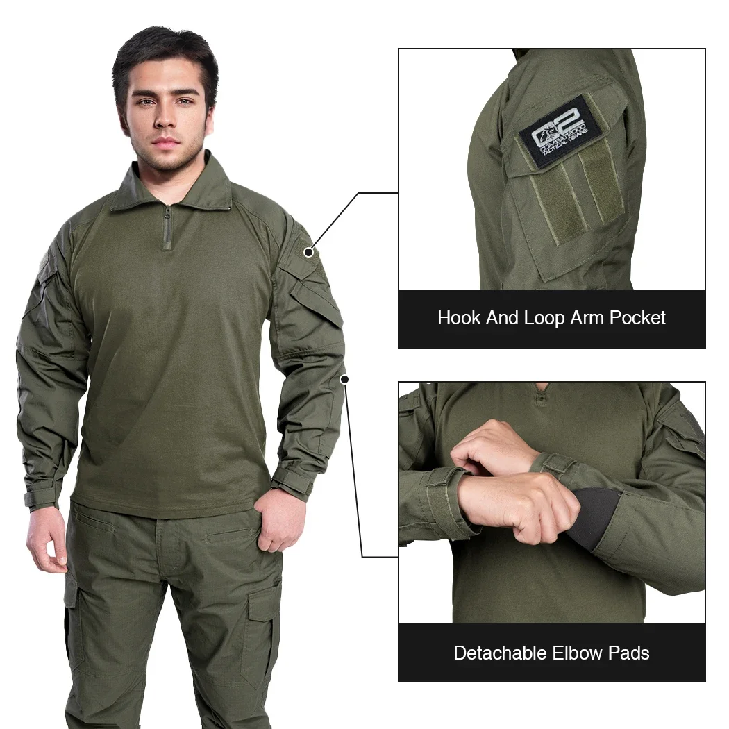 Tactical Shirts G3 Combat Shir - Hunting Outdoor Shirts ulasan dan harga