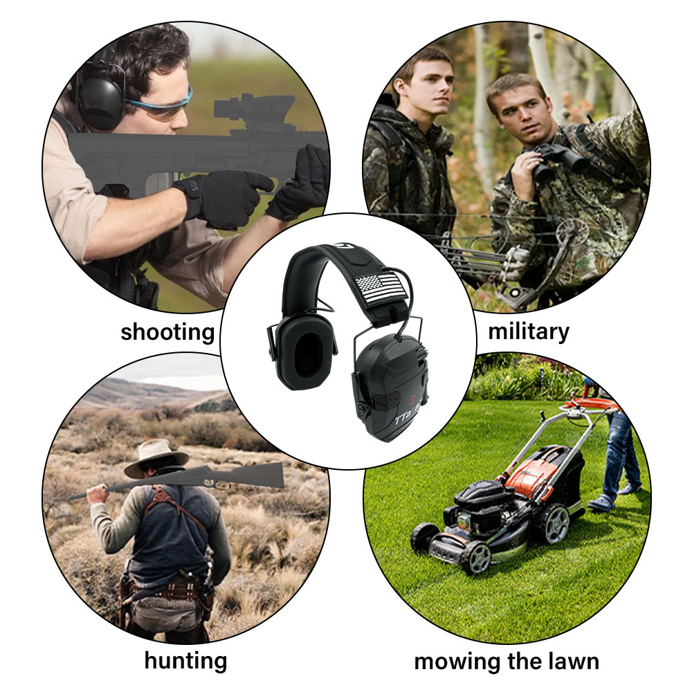 W1/W3 Electronic Shooting Earm - Shooting Ear Muff ulasan dan harga