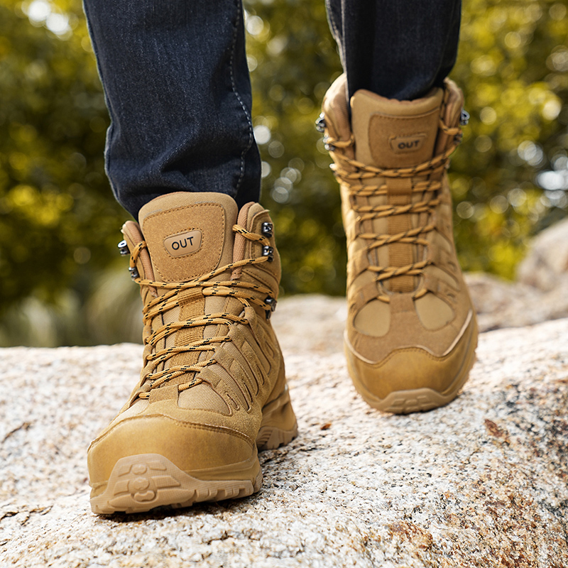 New Men High Quality Brand Lea - Hunting Outdoor Brand ulasan dan harga
